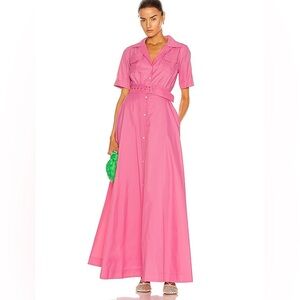 STAUD Millie dress pink - NWT